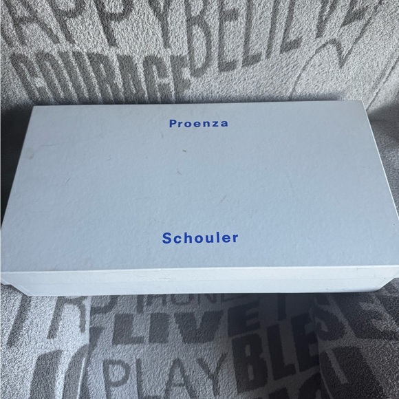 Proenza Shouler tee knee high boots baggy white nappa leather size 6 NWB runway - Picture 14 of 15